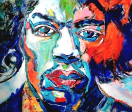 Girl with butterflies 1